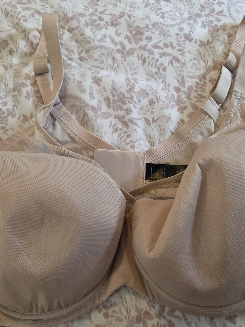 Everyday Nude Full-Coverage Bra with Supportive Cups